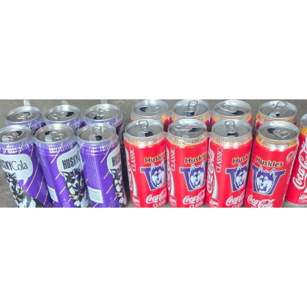 Vintage Coca-Cola University of Washington Huskies